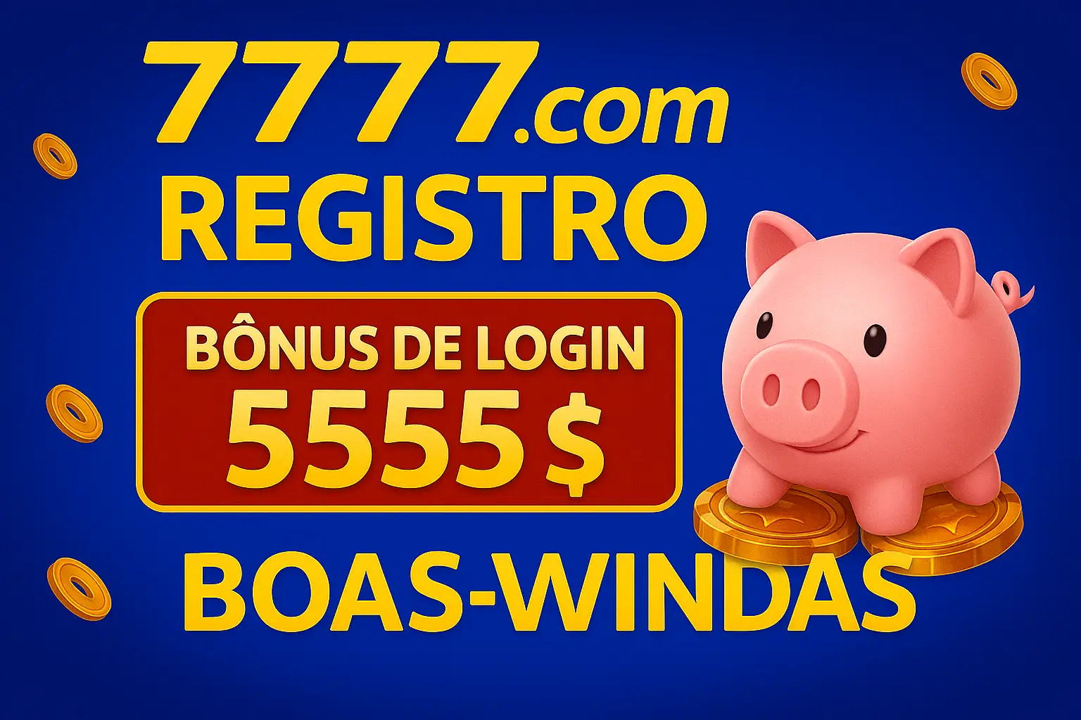 Criar uma nova Conta no plataforma 7777.com